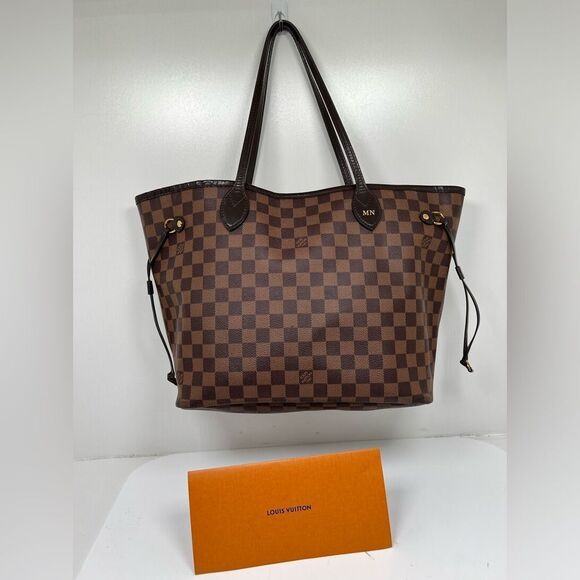 Louis Vuitton Handbags - AUTHENTIC LOUIS VUITTON NEVERFULL MM Damier Ebene Tote bag